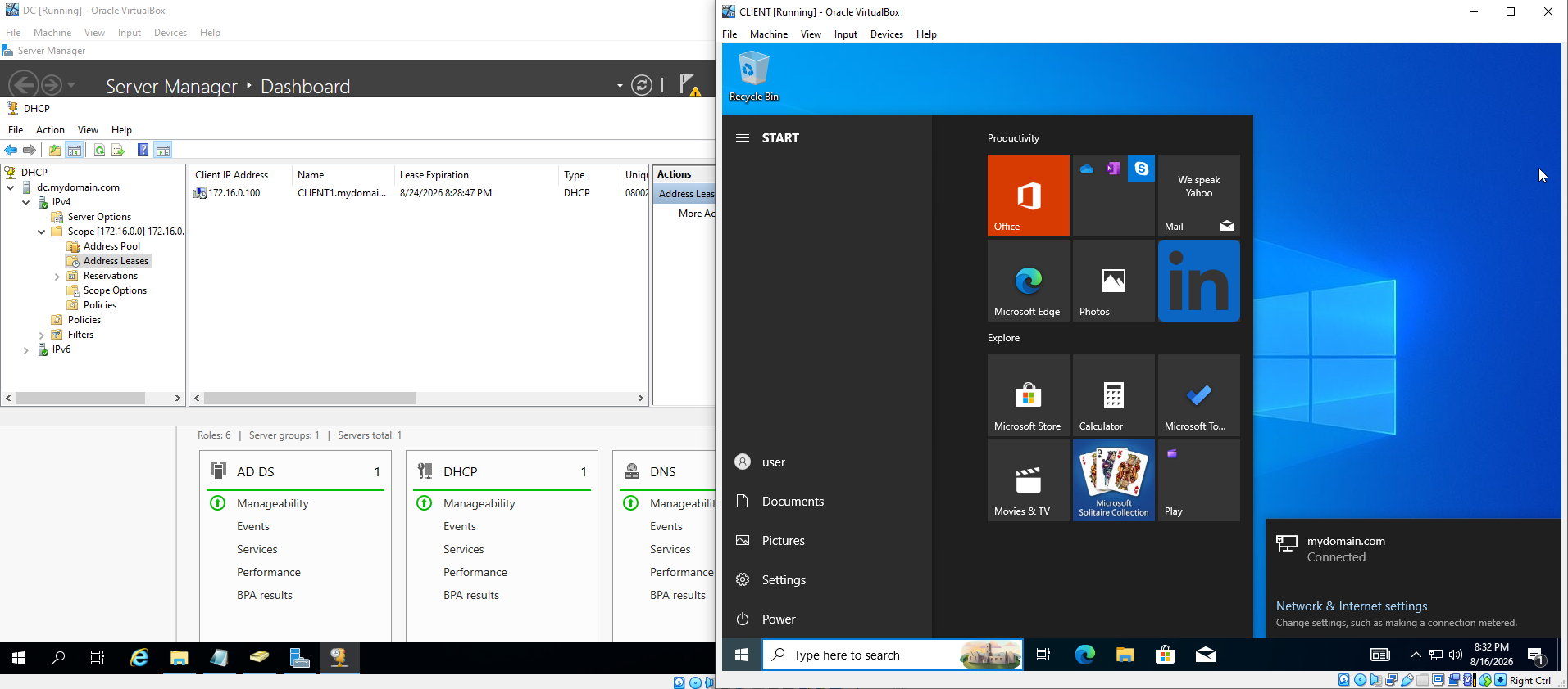 Client Workstation Domain Integration